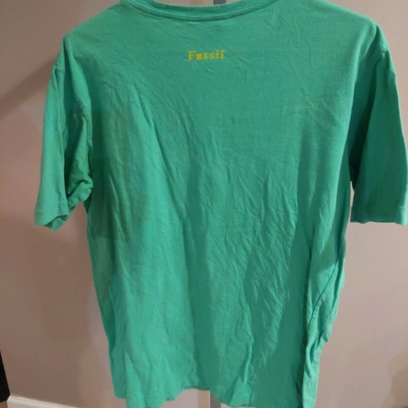 Fossil Jean Irish Happy St. Patrick's Day Green Four Leaf Clover Large - Picture 5 of 6